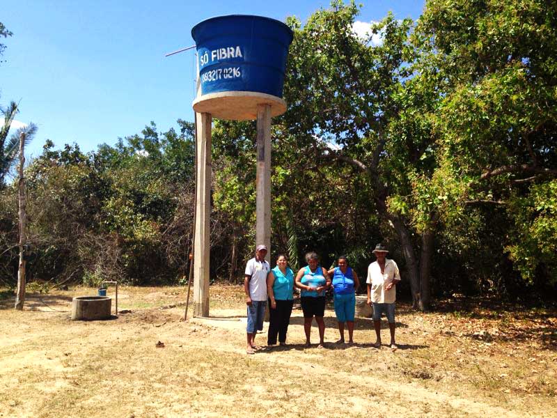 Localidade Santa Luzia recebe sistema de abastecimento d’água